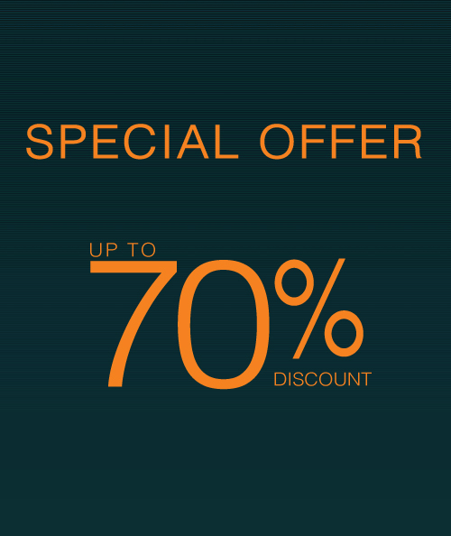 Upto 70% Discount